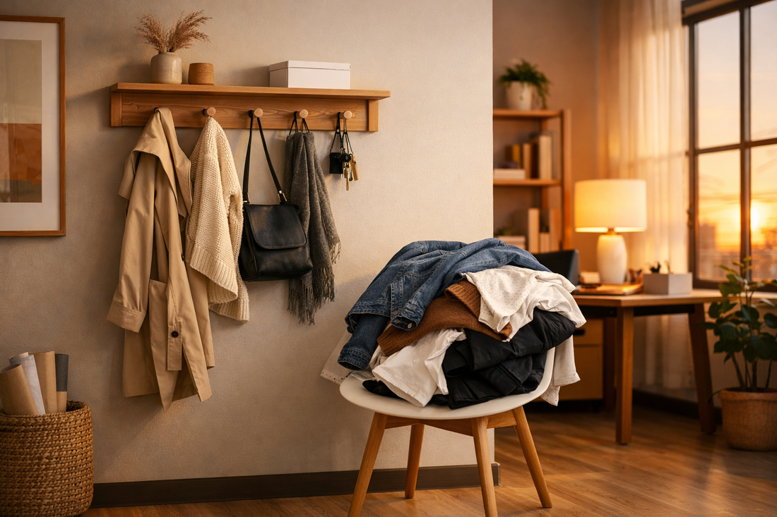 Pourquoi vos vêtements finissent toujours sur la chaise : la vraie raison (et la solution)