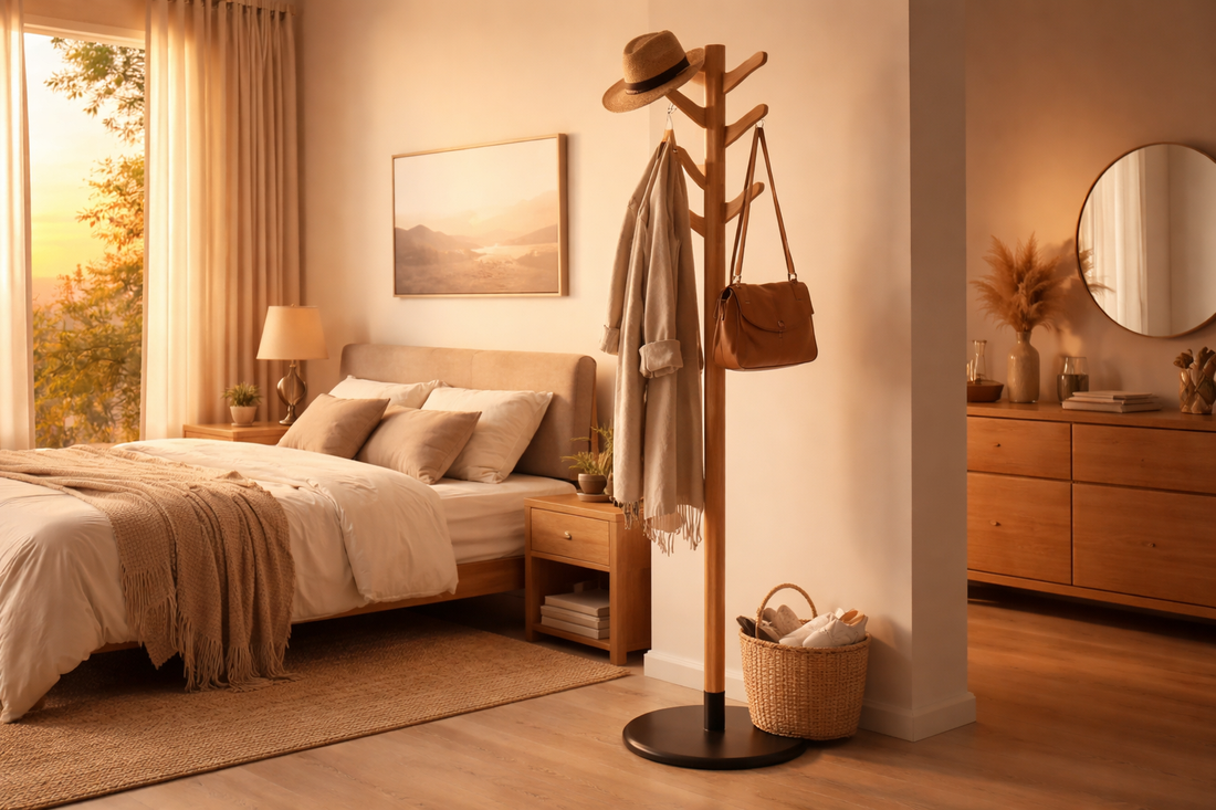 Porte-manteau et hygiène : acariens, odeurs et bactéries sur les vêtements accrochés