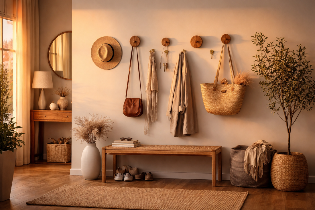 Patère murale : le guide complet pour choisir selon la pièce, la charge et le style — VELOOMM 2026