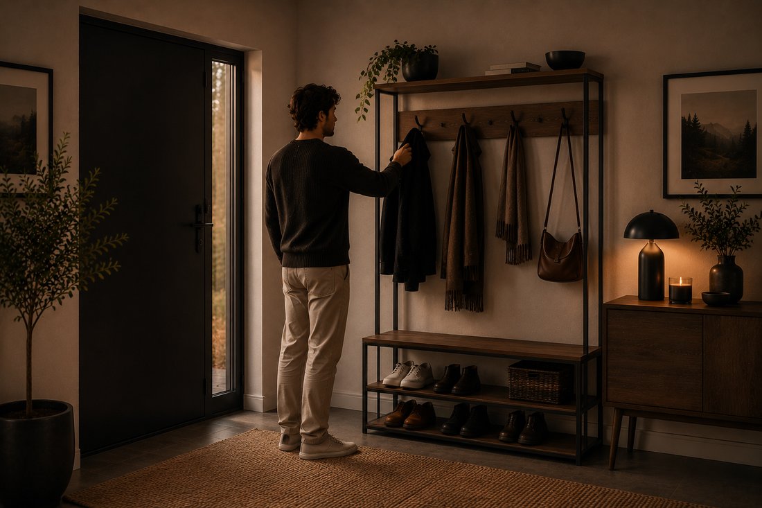 Les Meilleurs Porte-Manteaux avec Rangement Chaussures — Entrée Zéro Chaos (2026) — VELOOMM