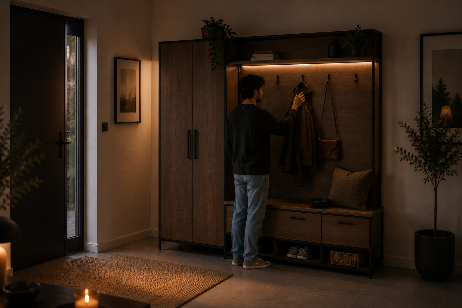Top 10 des Meilleurs Meubles d'Entrée avec Porte-Manteau Intégré (2025) — VELOOMM