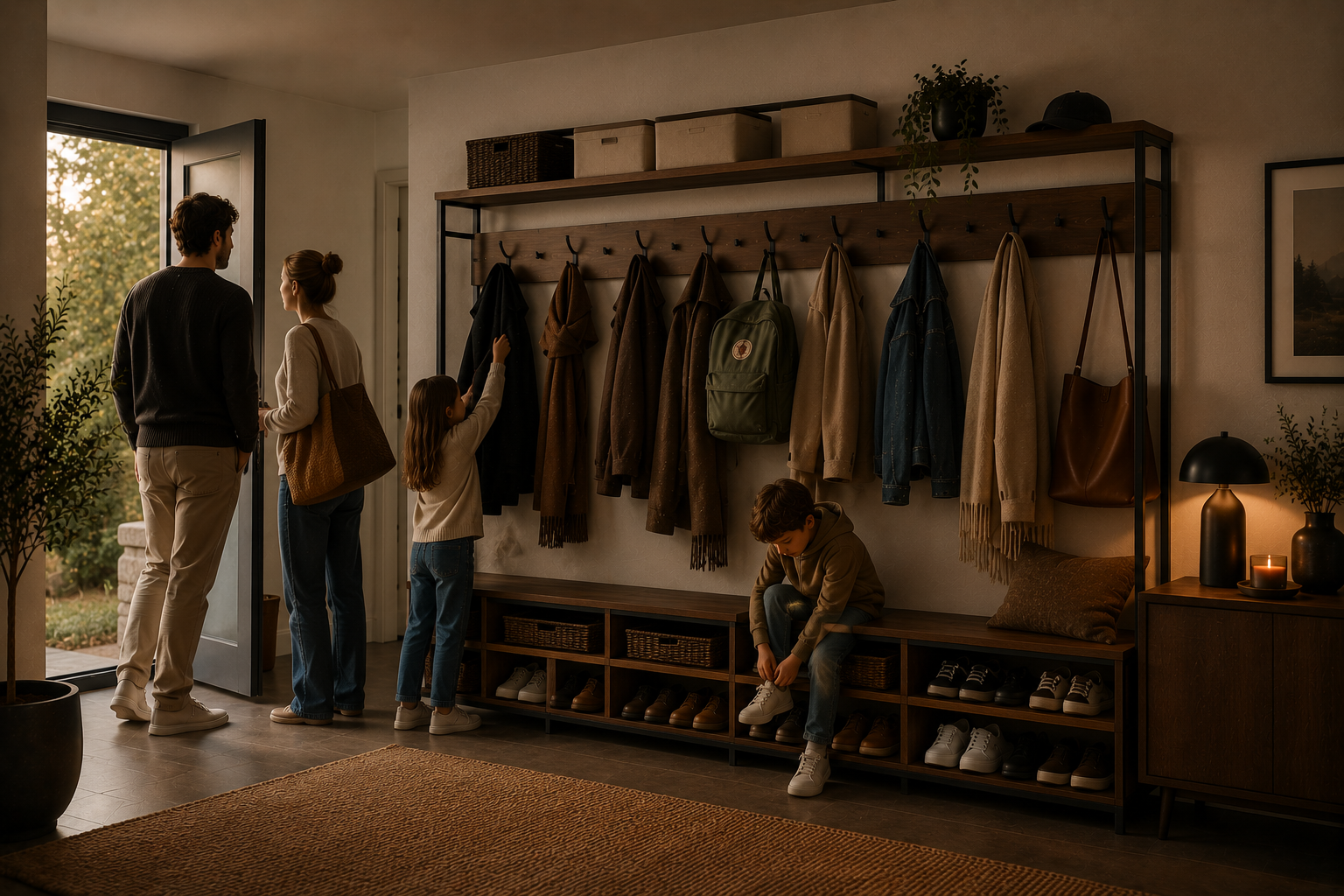 Les Meilleurs Porte-Manteaux pour Famille Nombreuse — Capacité et Robustesse (2026) — VELOOMM
