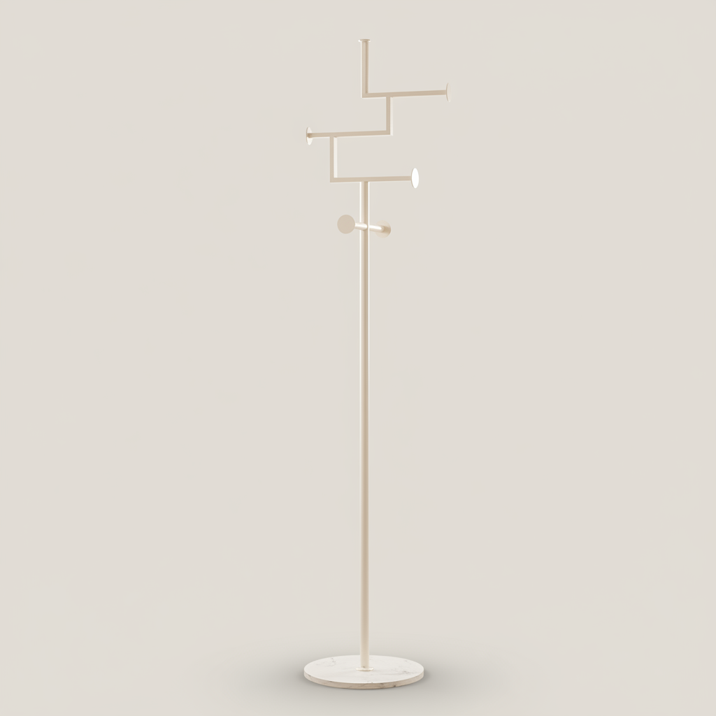 Porte manteau sur pied minimaliste