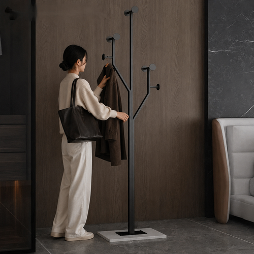 porte manteau sur pied design