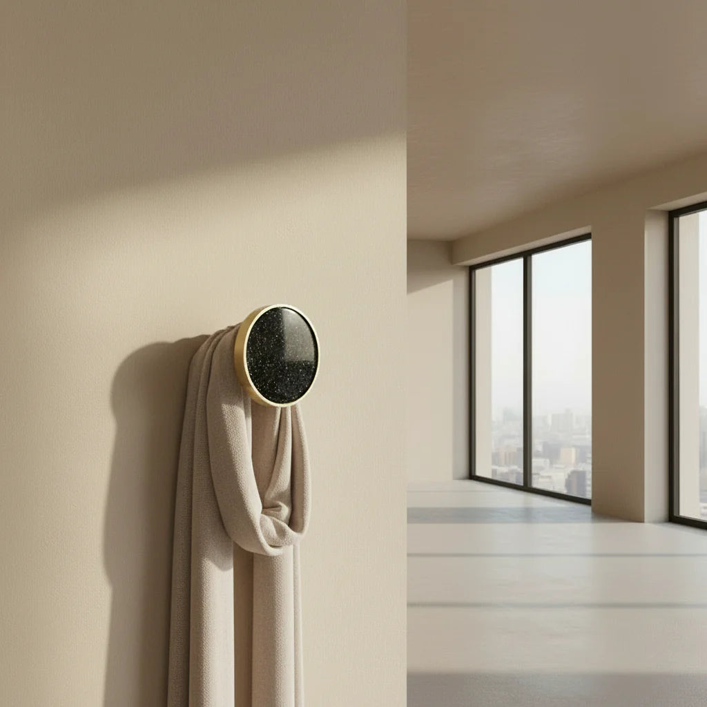 Petit porte manteau mural