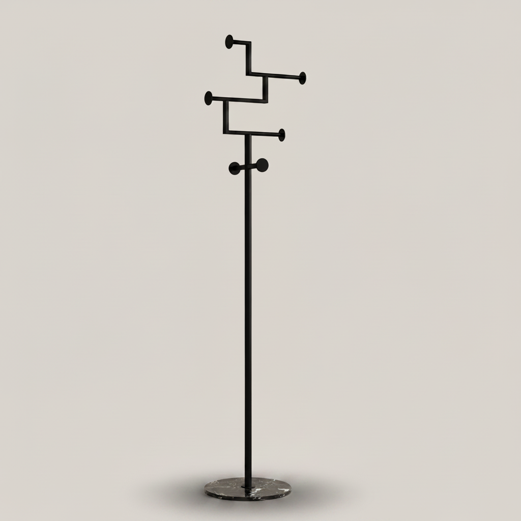 Porte manteau sur pied minimaliste