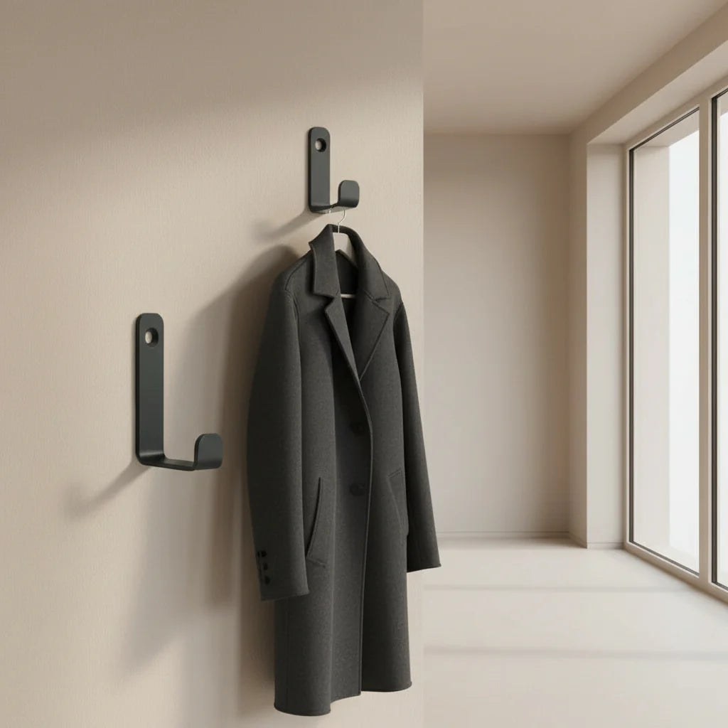 Porte manteau en acier