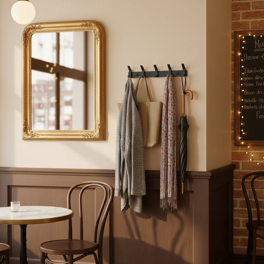 Porte manteau pour bistrot