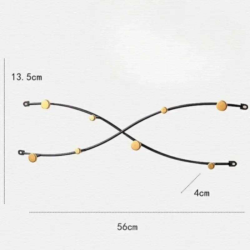 Porte manteau design mural VELOOMM