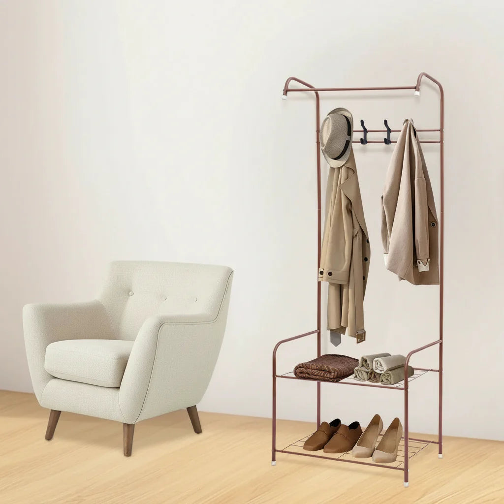 Porte manteau range chaussure