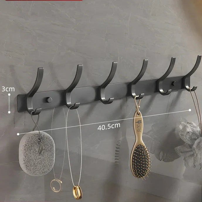 Porte manteau mural pour salle de bain