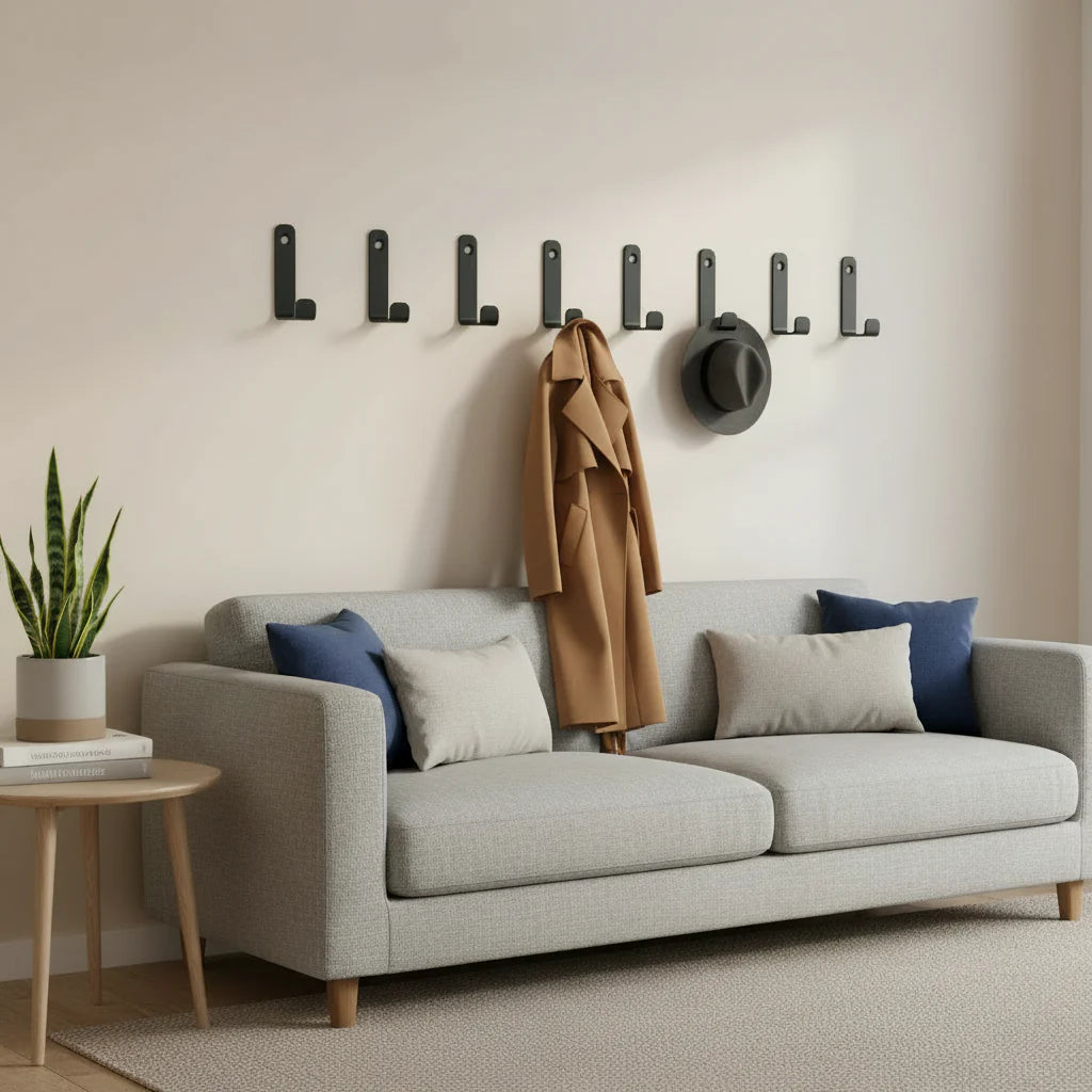 Porte manteau métallique mural décoratif VELOOMM