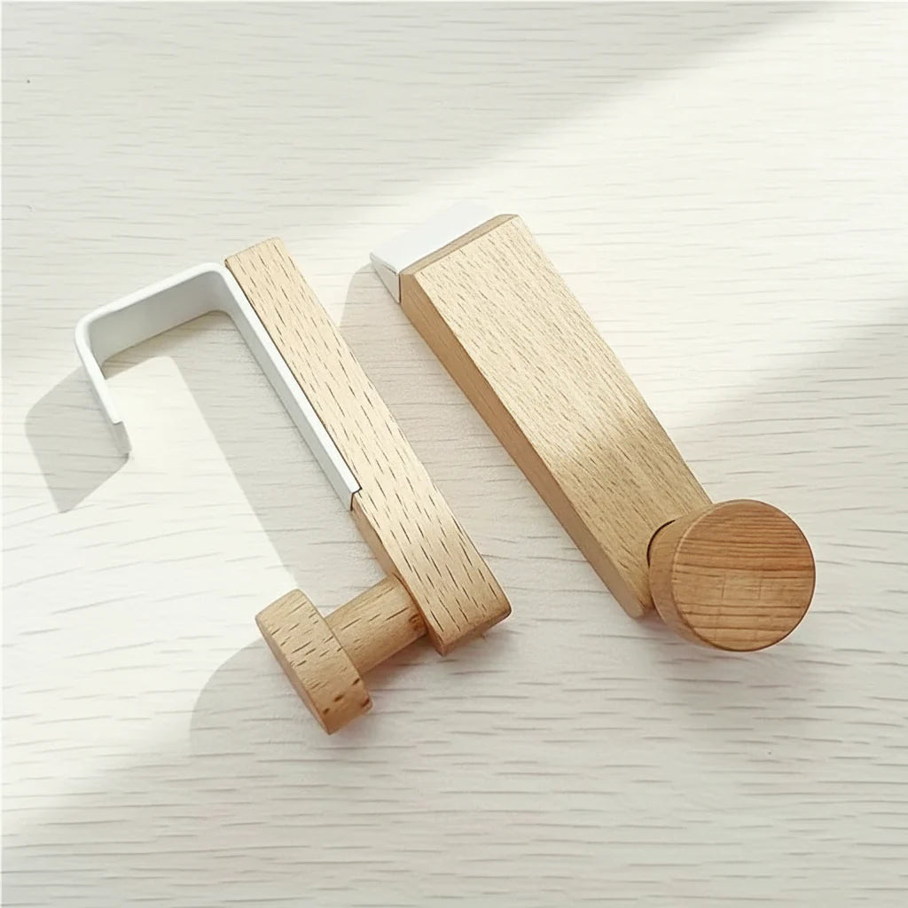 Porte manteau en bois suspendu porte VELOOMM