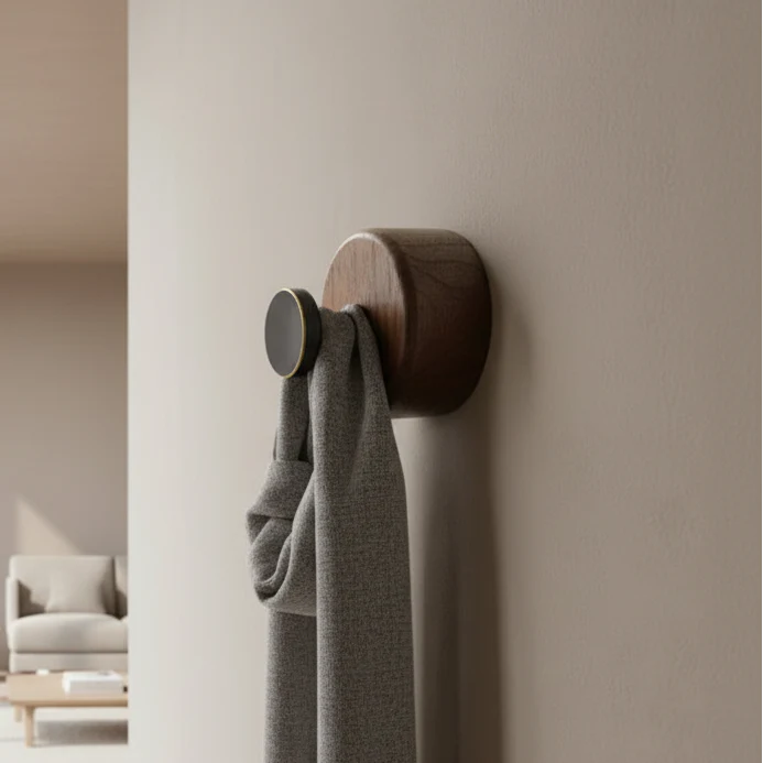 Porte manteau boule vintage