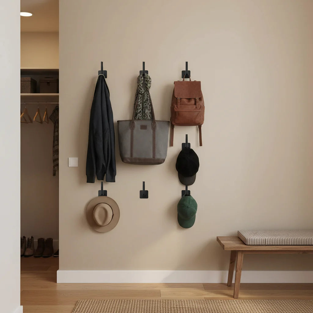 Porte manteau adhésif