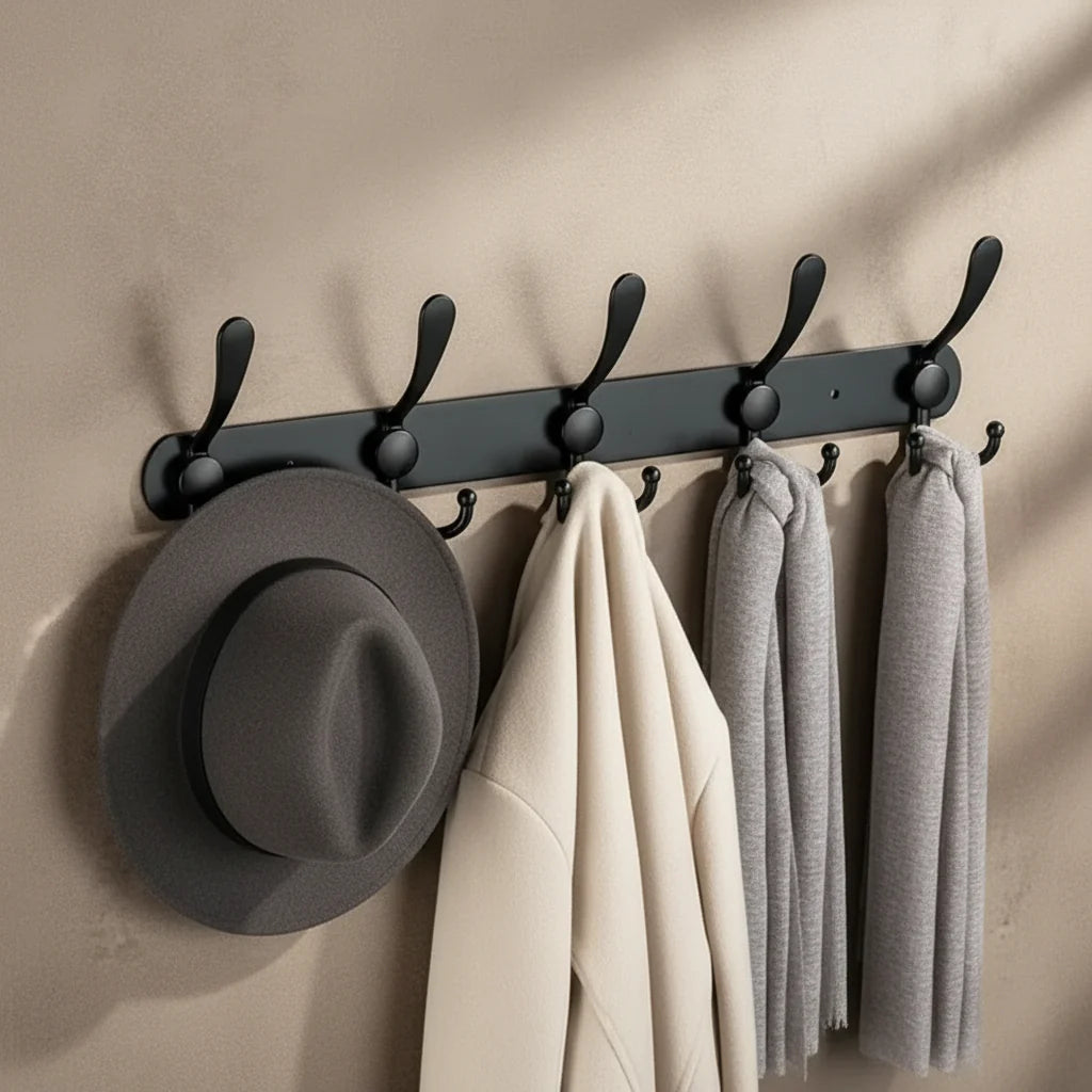 Porte manteau noir design