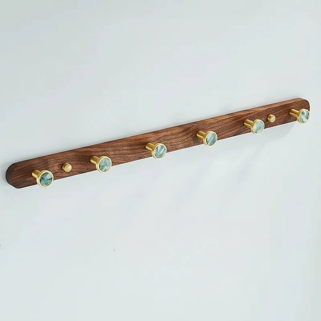 Porte manteau en bois mural décoratif VELOOMM