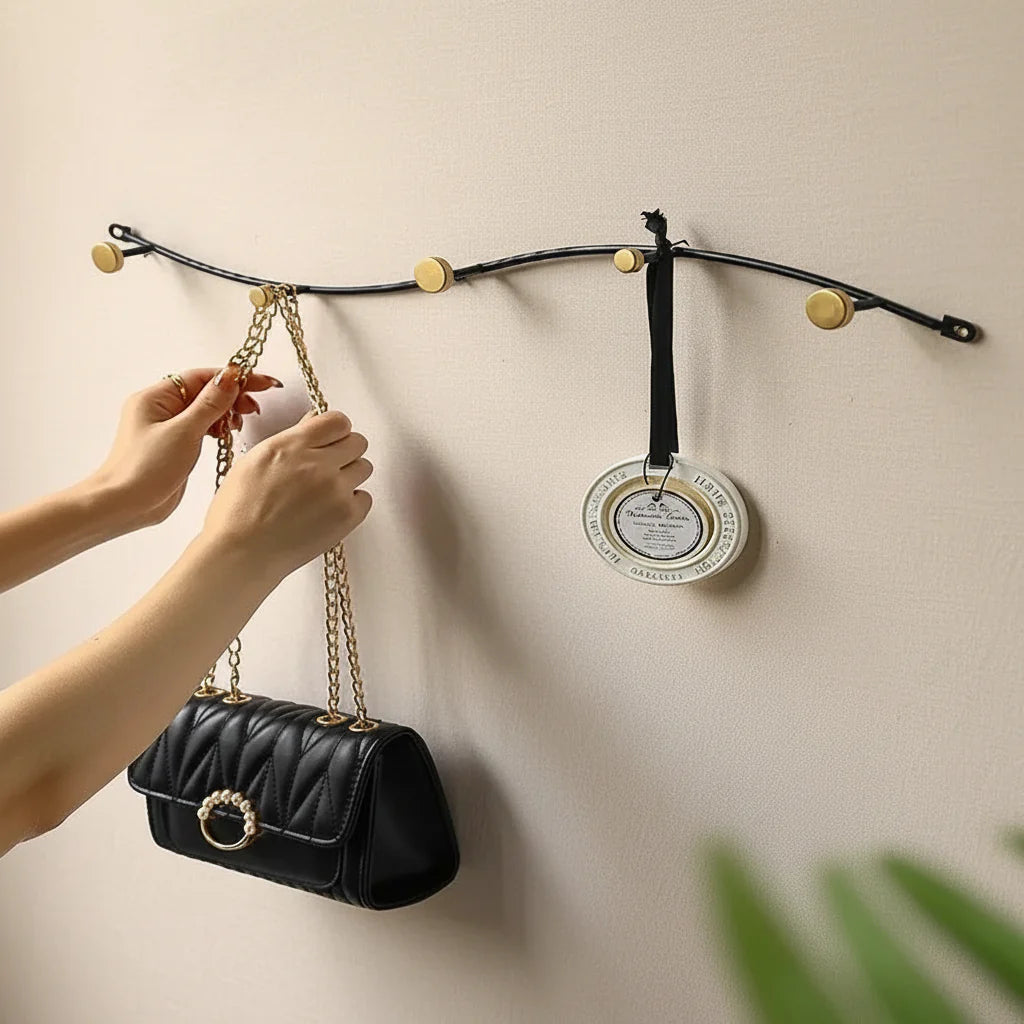 Porte manteau design mural VELOOMM