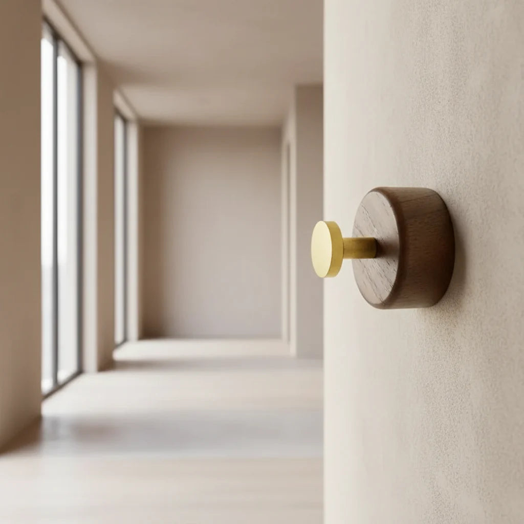 Porte manteau et patère boule vintage VELOOMM