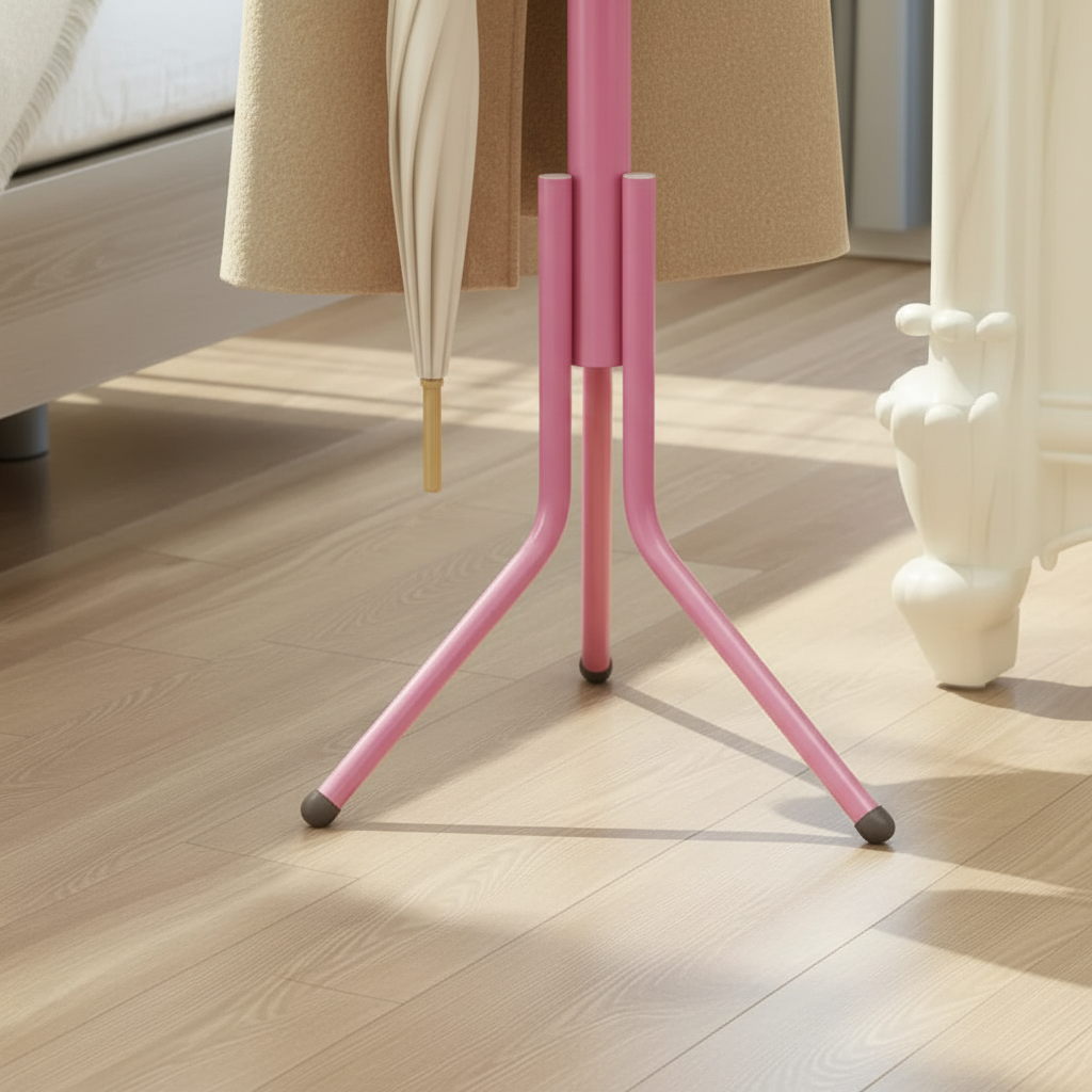 Porte manteau rose VELOOMM