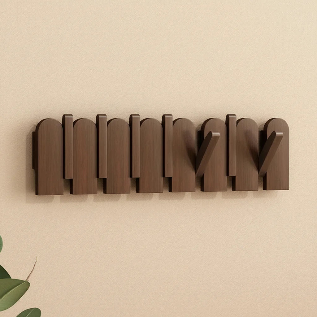 Porte manteau large en bois VELOOMM