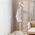 Porte manteau sur pied blanc