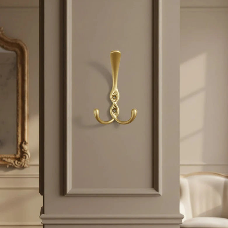 Porte manteau en fer forgé vintage VELOOMM