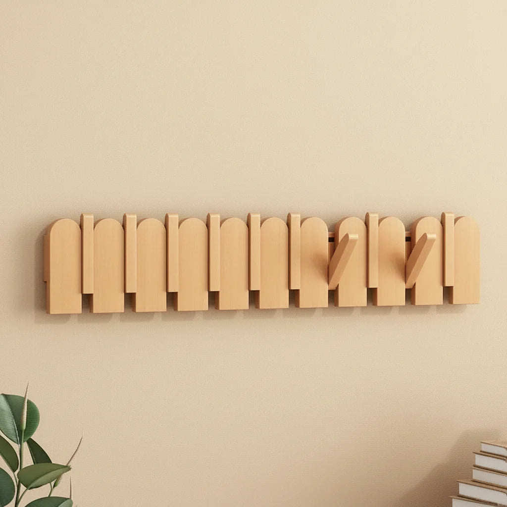 Porte manteau en bois massif VELOOMM