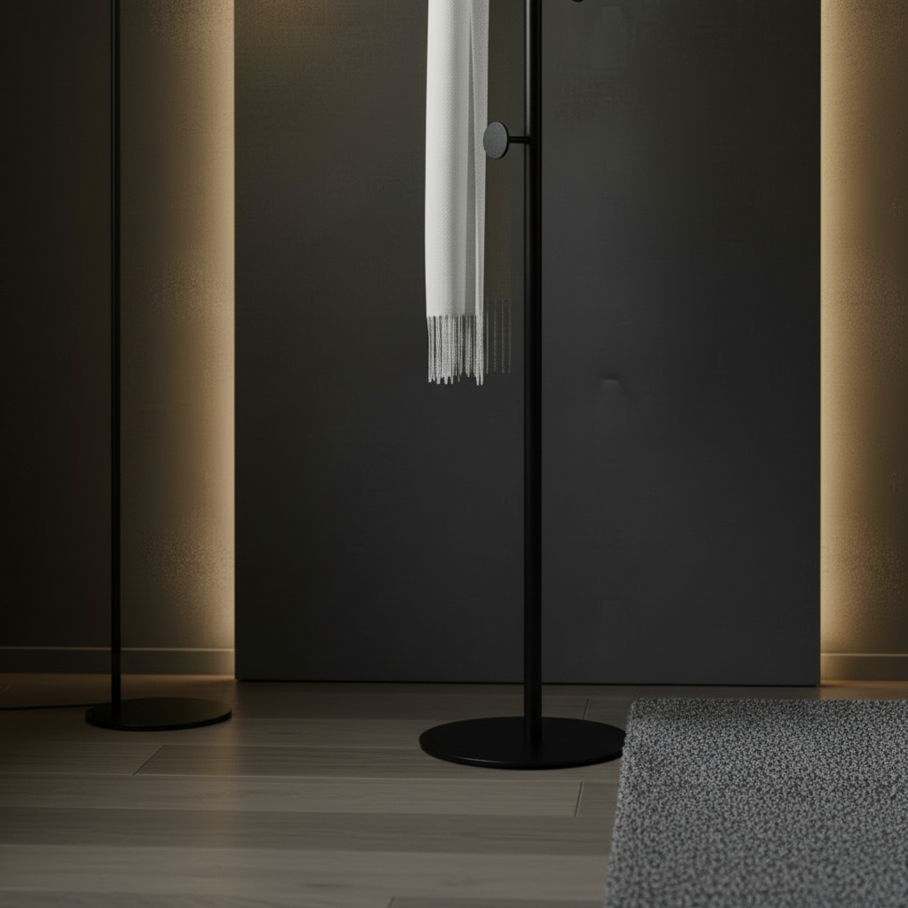 Long porte manteau design