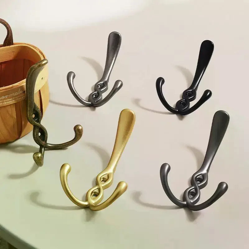 Porte manteau en fer forgé vintage VELOOMM