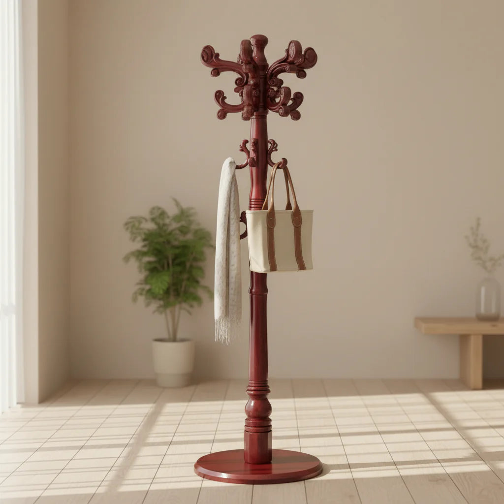 Perroquet porte manteau en bois VELOOMM