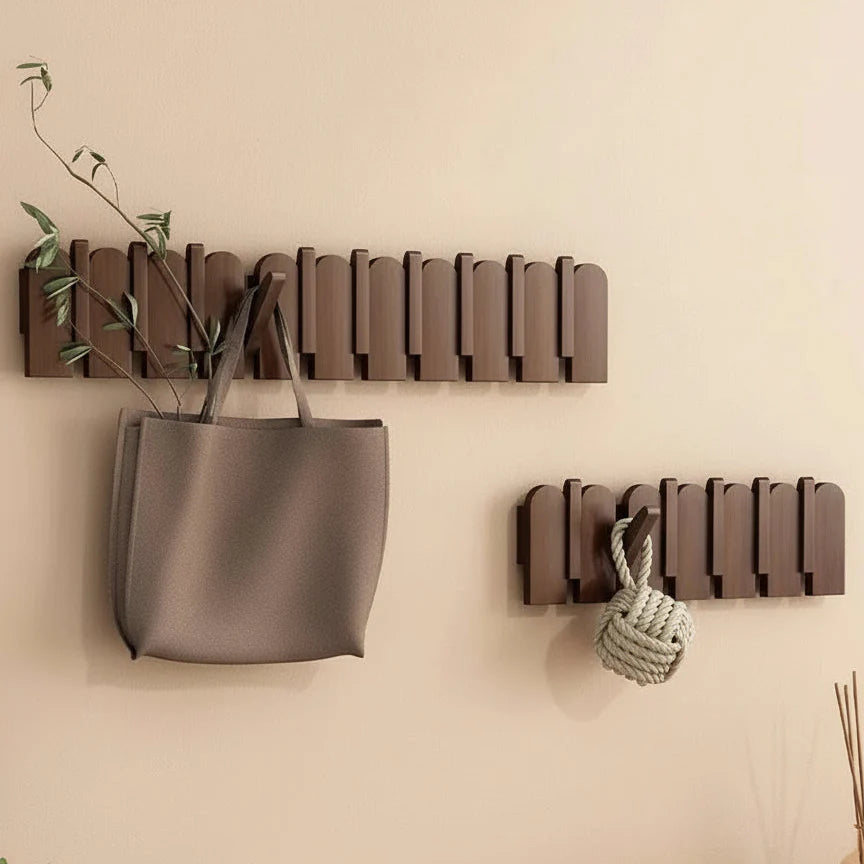 Porte manteau large en bois VELOOMM