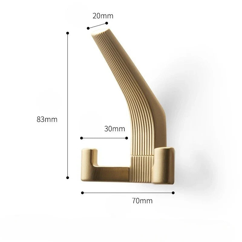 Porte manteau mural industriel à crochet VELOOMM