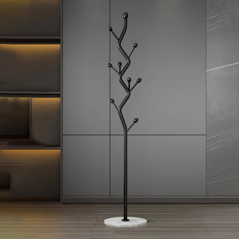 Porte manteau sur pied base marbre