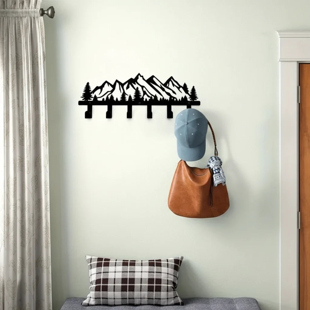 Porte manteau montagne