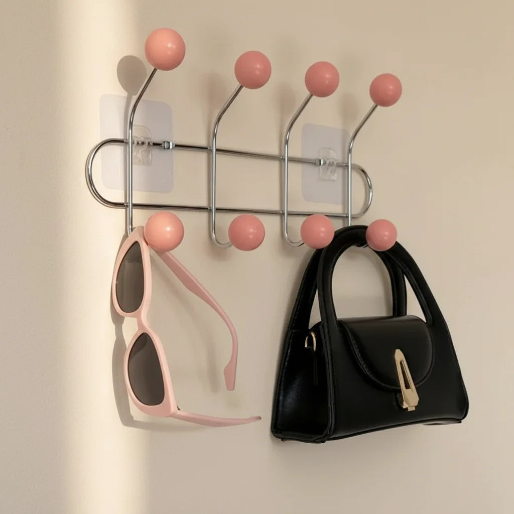 Porte manteau boule vintage