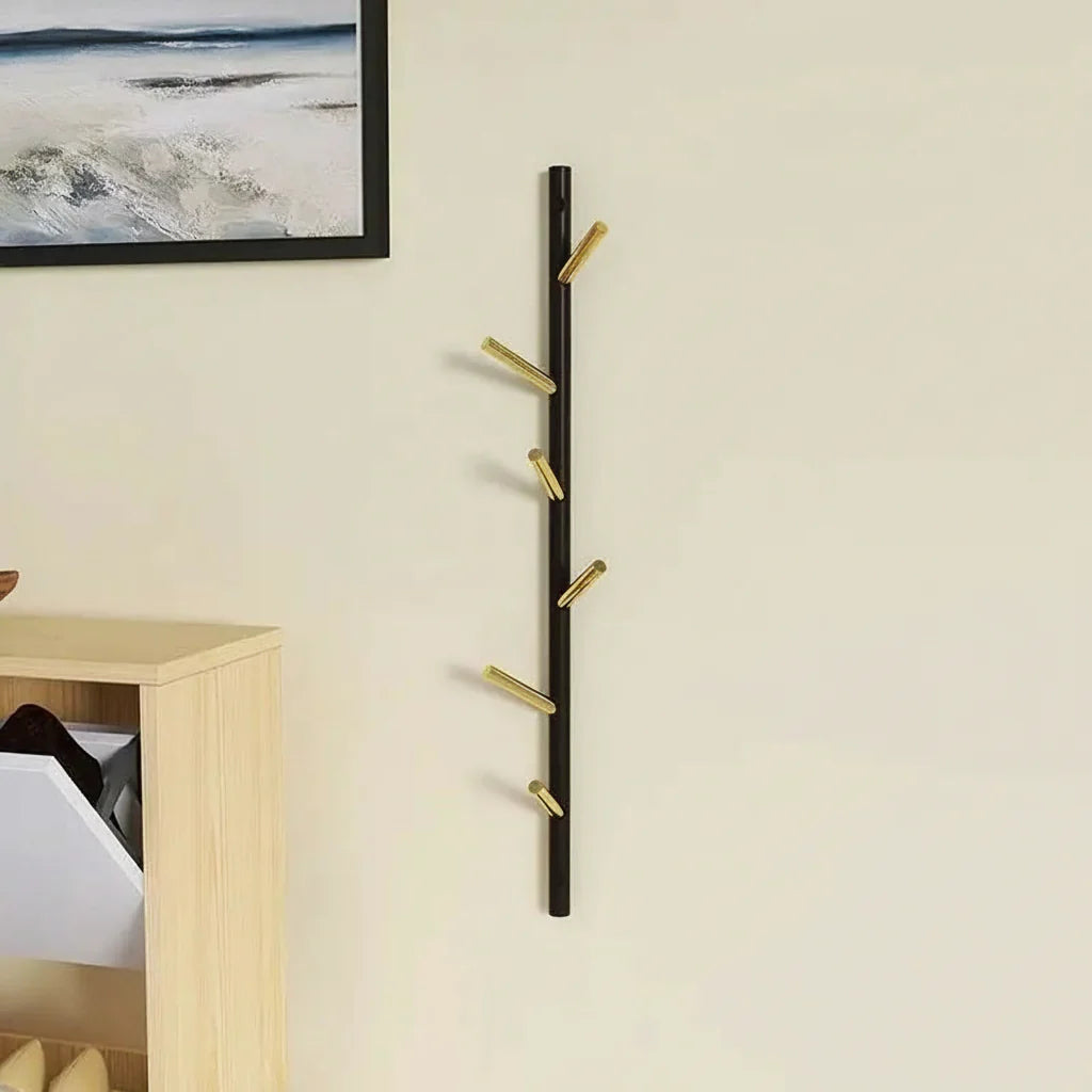 Porte manteau mural en bois flotté VELOOMM