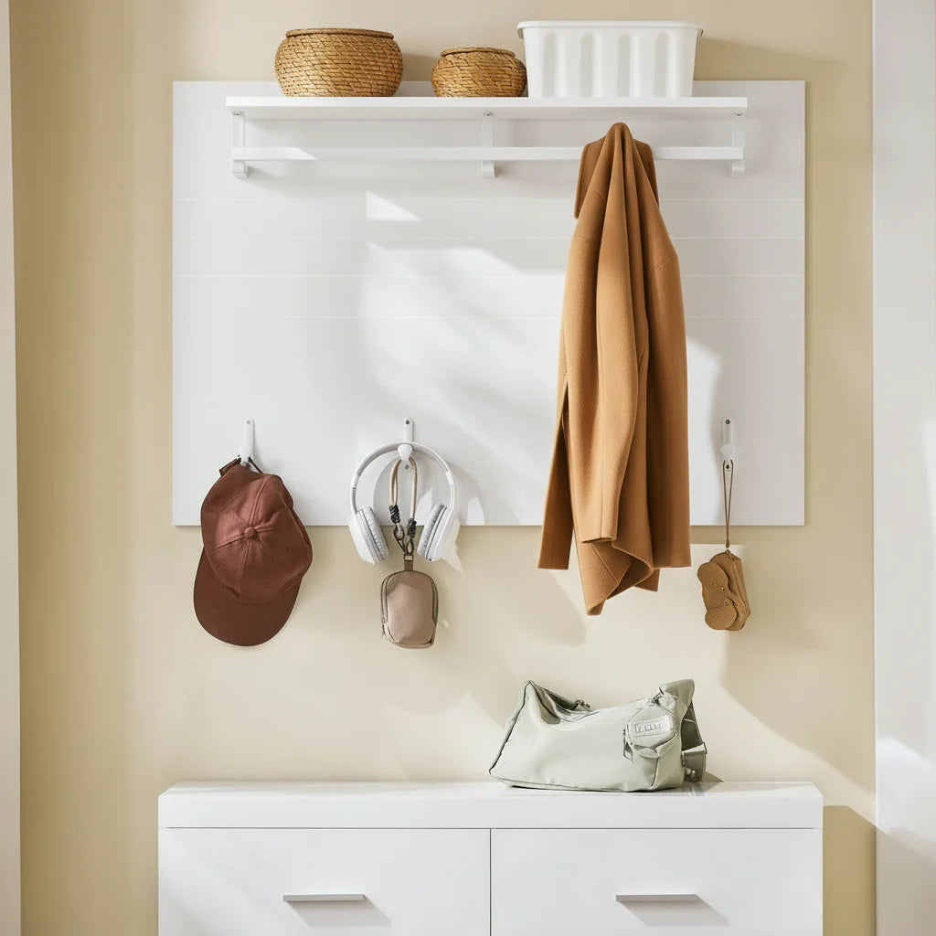 Panneau porte manteau