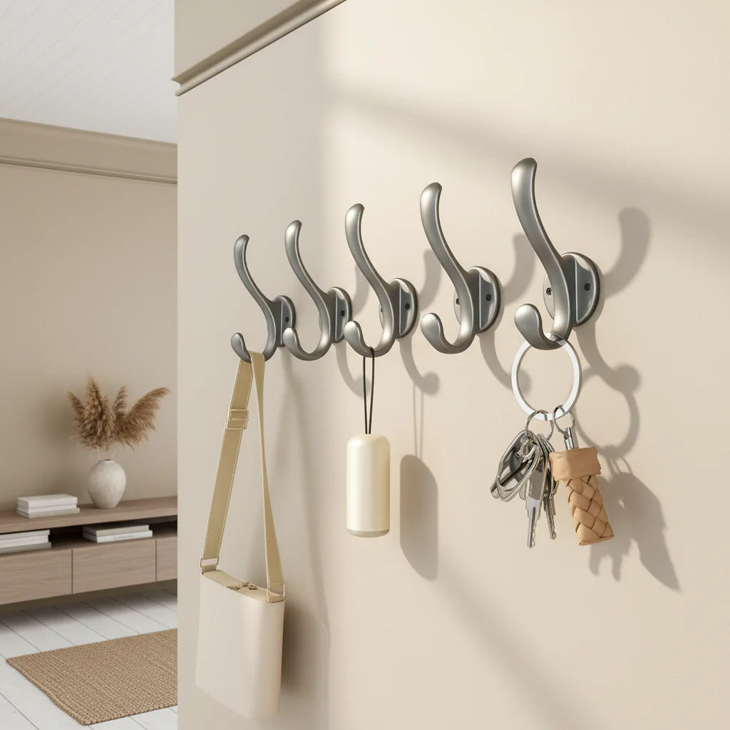 Porte manteau gris