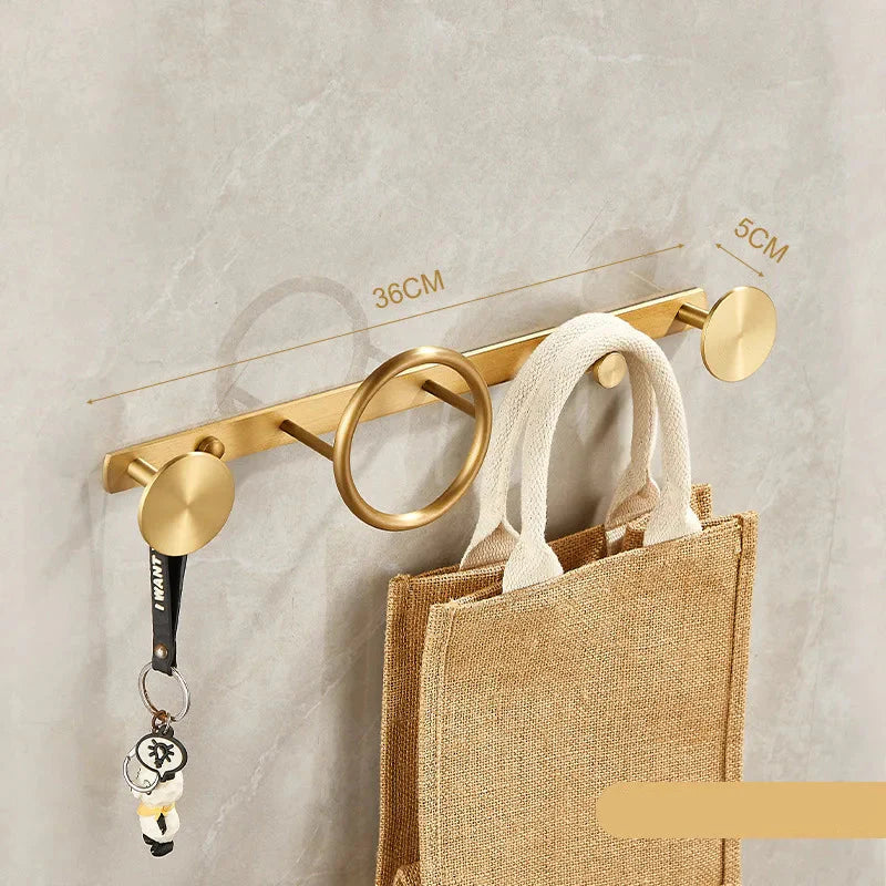 Porte manteau doré VELOOMM