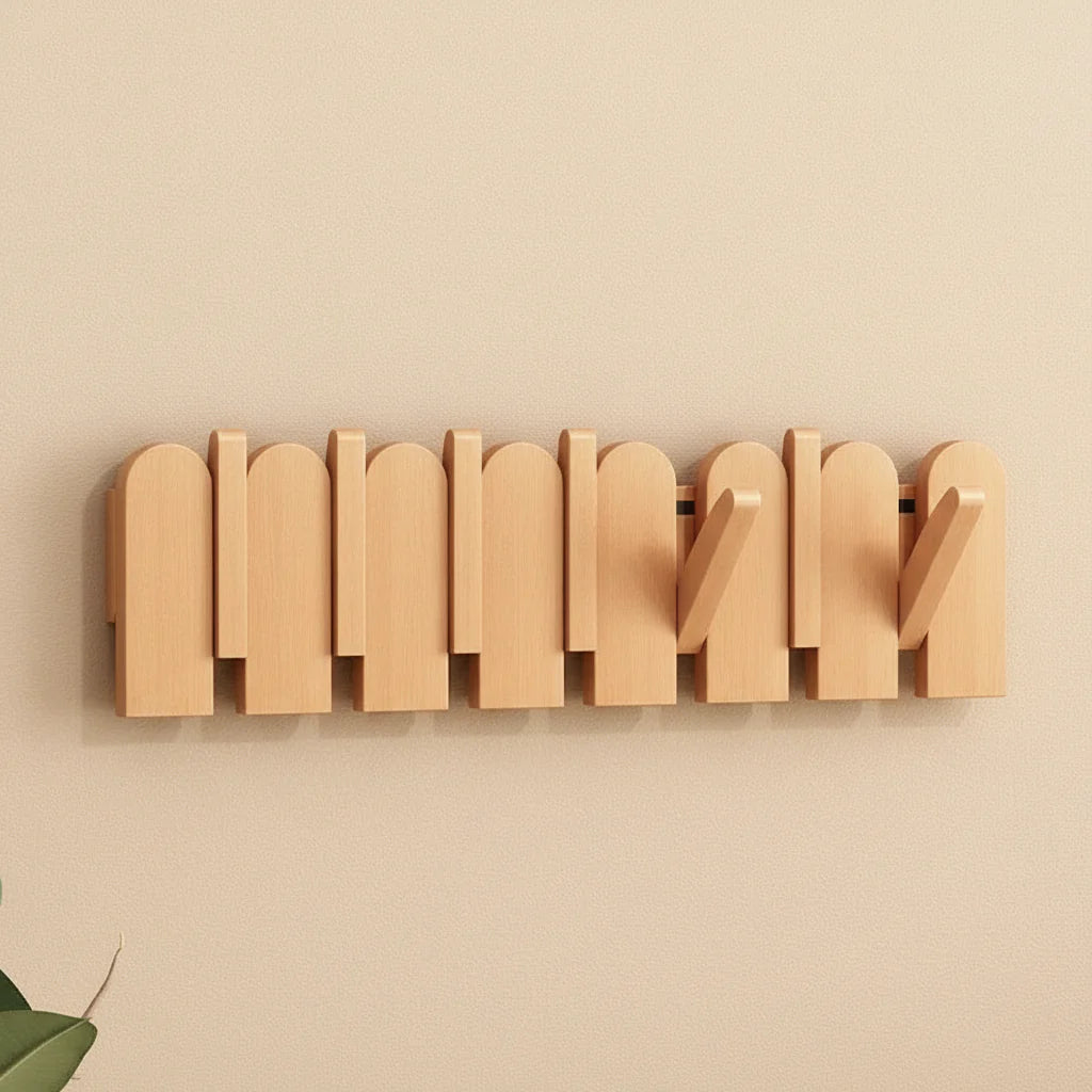 Porte manteau en bois massif VELOOMM