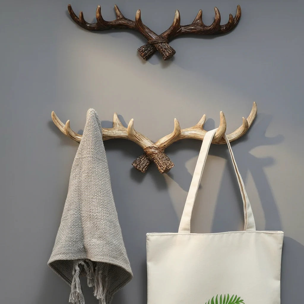 Porte manteau bois naturel VELOOMM